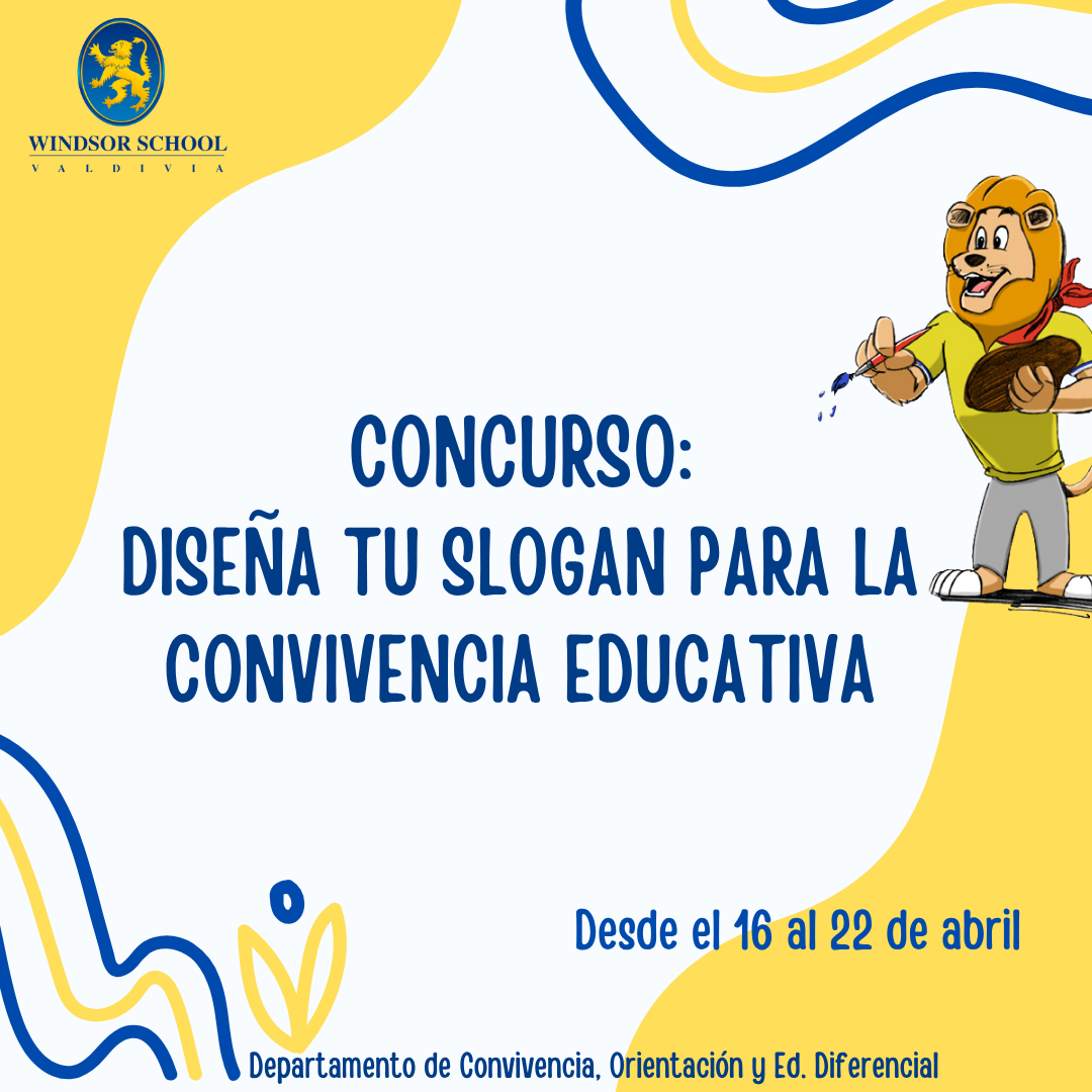 Windsor School invita a participar en concurso de slogans por la convivencia educativa
