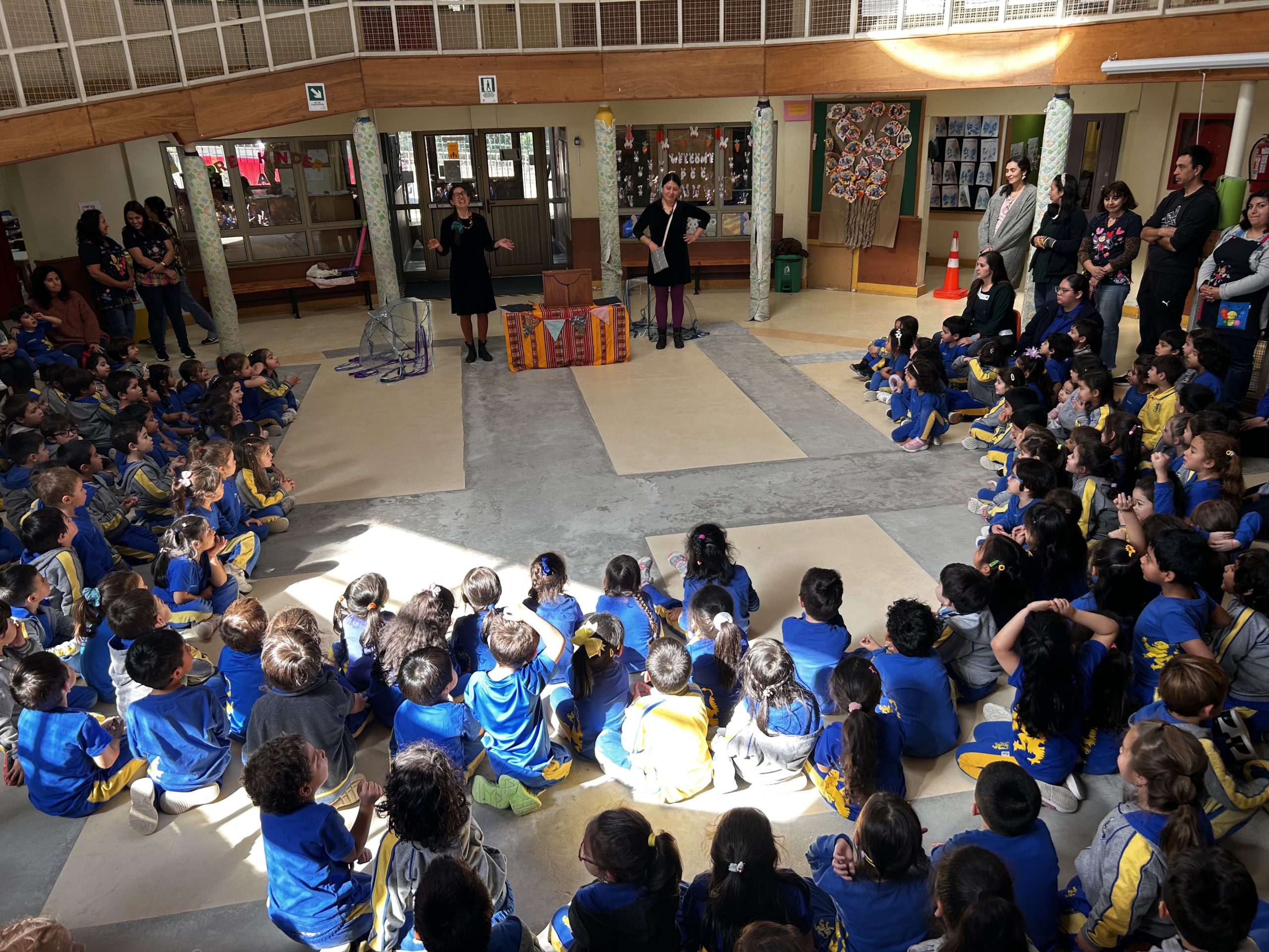 Windsorinos de Educación Parvularia celebraron la lectura