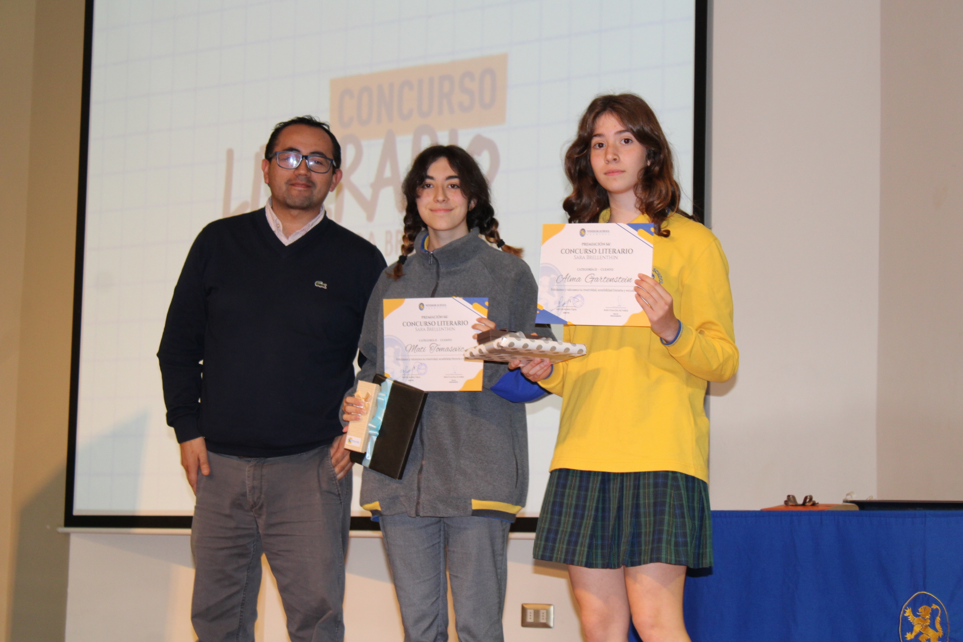 Categoría D, Cuento: I° y II° medio