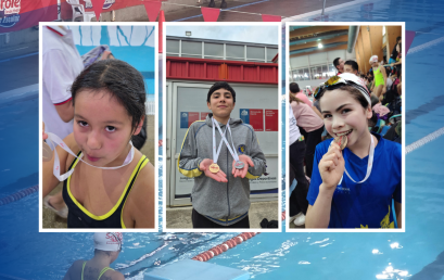 Tres windsorinos clasifican al Nacional de Natación tras destacada actuación en la Copa Soprole de Temuco