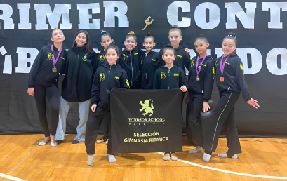 Gimnastas windsorinas destacaron en el primer control del Circuito Rítmico