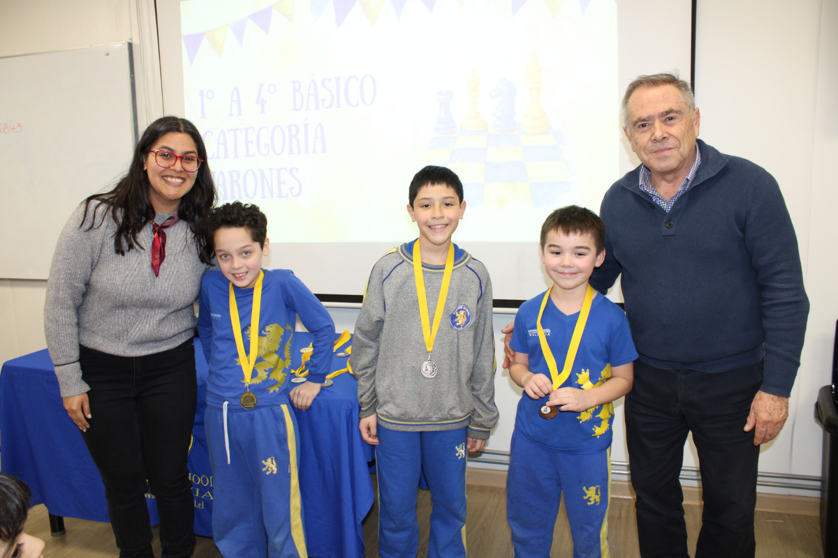 1º a 4º básico – Varones