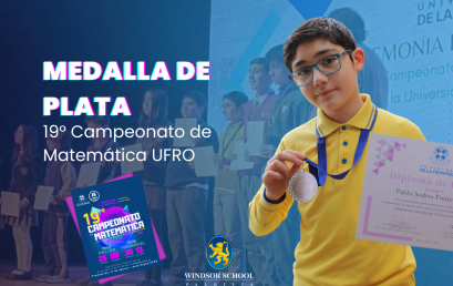 Windsorino obtuvo medalla de plata en el Campeonato de Matemática de la UFRO