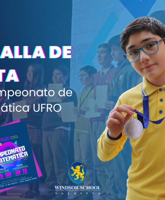 Windsorino obtuvo medalla de plata en el Campeonato de Matemática de la UFRO