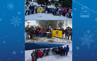 La nieve vuelve a ser escenario de aprendizaje para los windsorinos de octavo básico