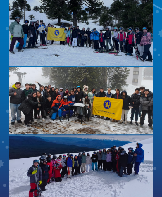 La nieve vuelve a ser escenario de aprendizaje para los windsorinos de octavo básico